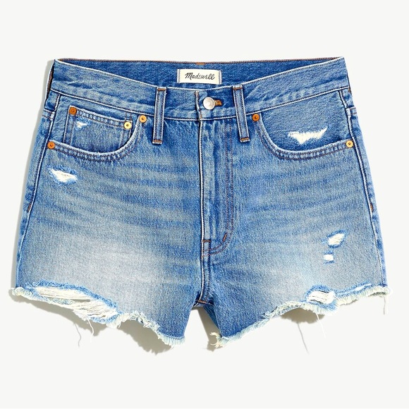 Madewell Relaxed Denim Shorts - Picture 2 of 5